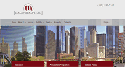 Desktop Screenshot of maletrealty.com